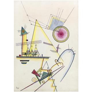Wassily Kandinsky - Zartes Gemüt (Delicate Soul)