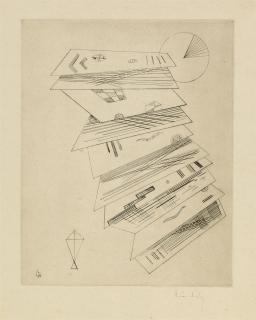 Wassily Kandinsky - Zweite Radierung für die Editions \