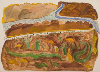 Wattie Karruwara - Untitled, 1965