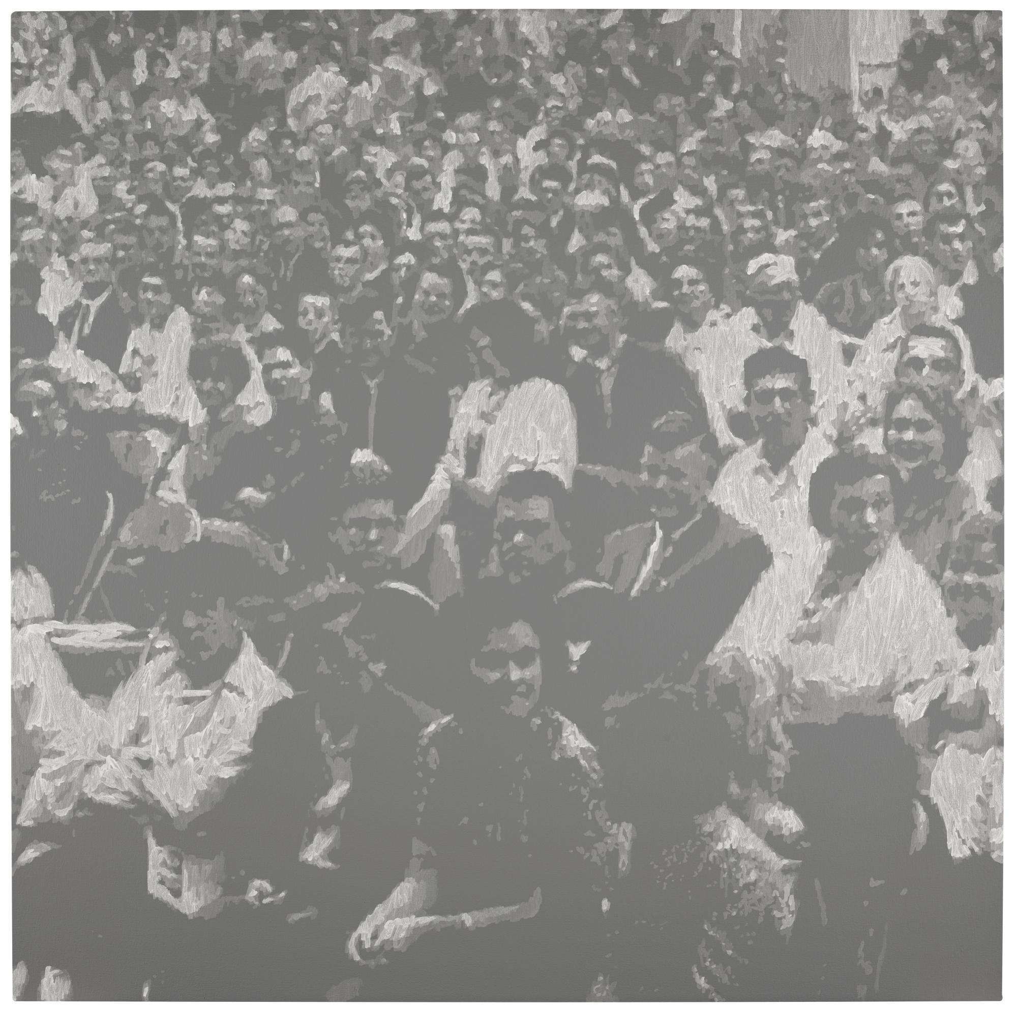 Wayne Gonzales - Seated Crowd