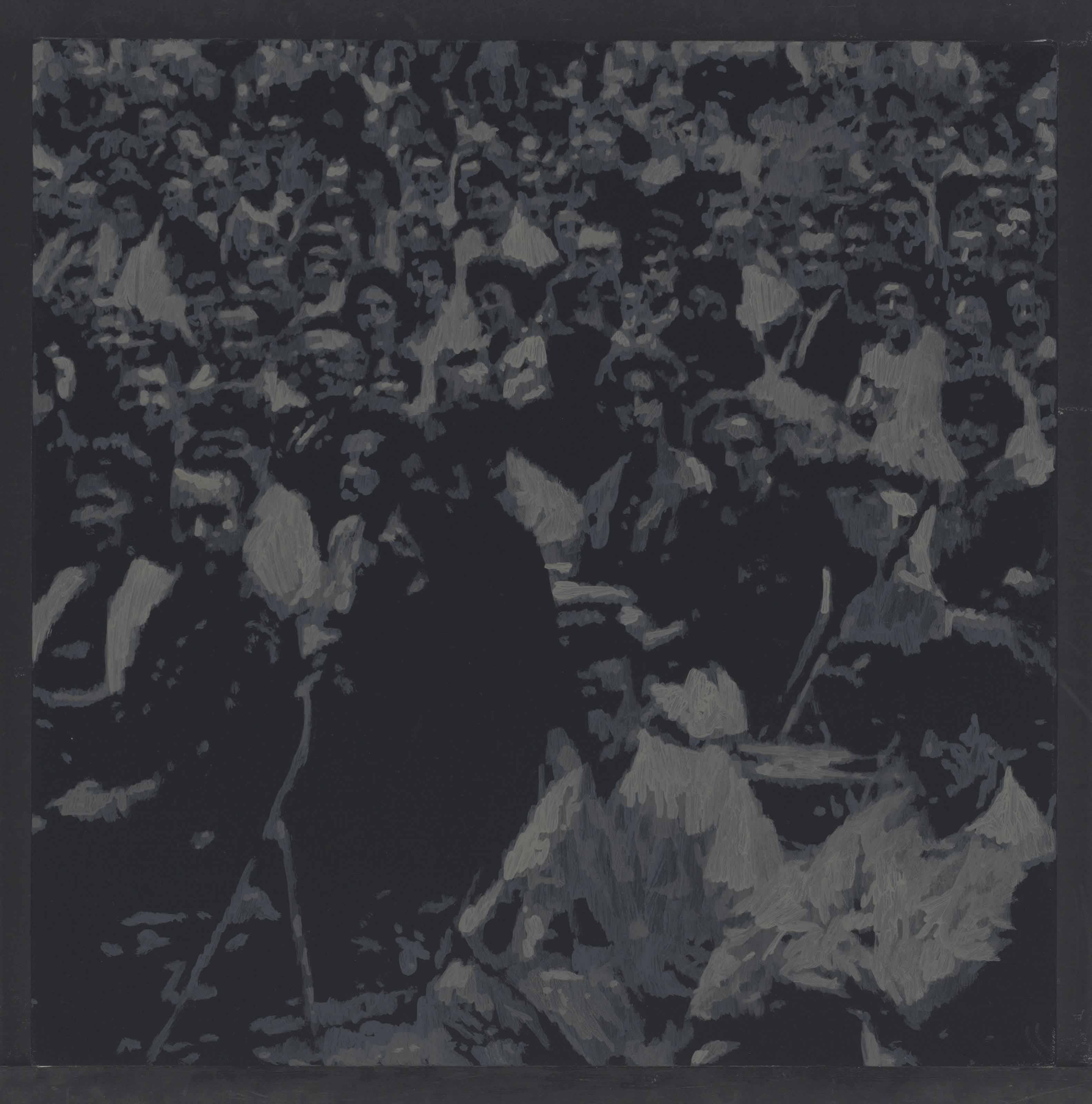 Wayne Gonzales - Seated Crowd