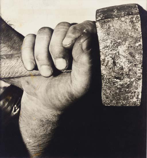 Wayne Miller - Main Et Maillet de Brancusi