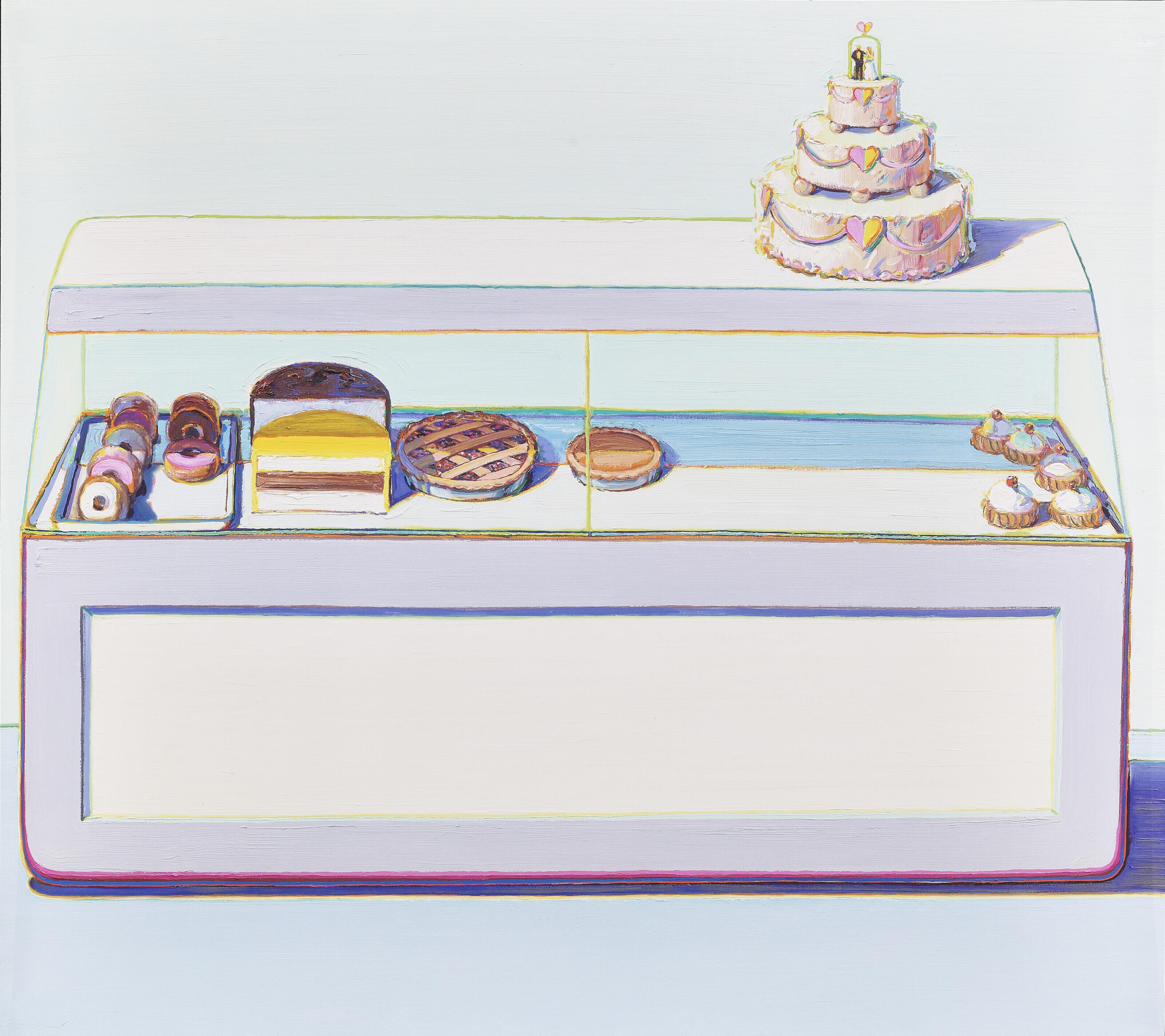 Wayne Thiebaud - Bakery Case