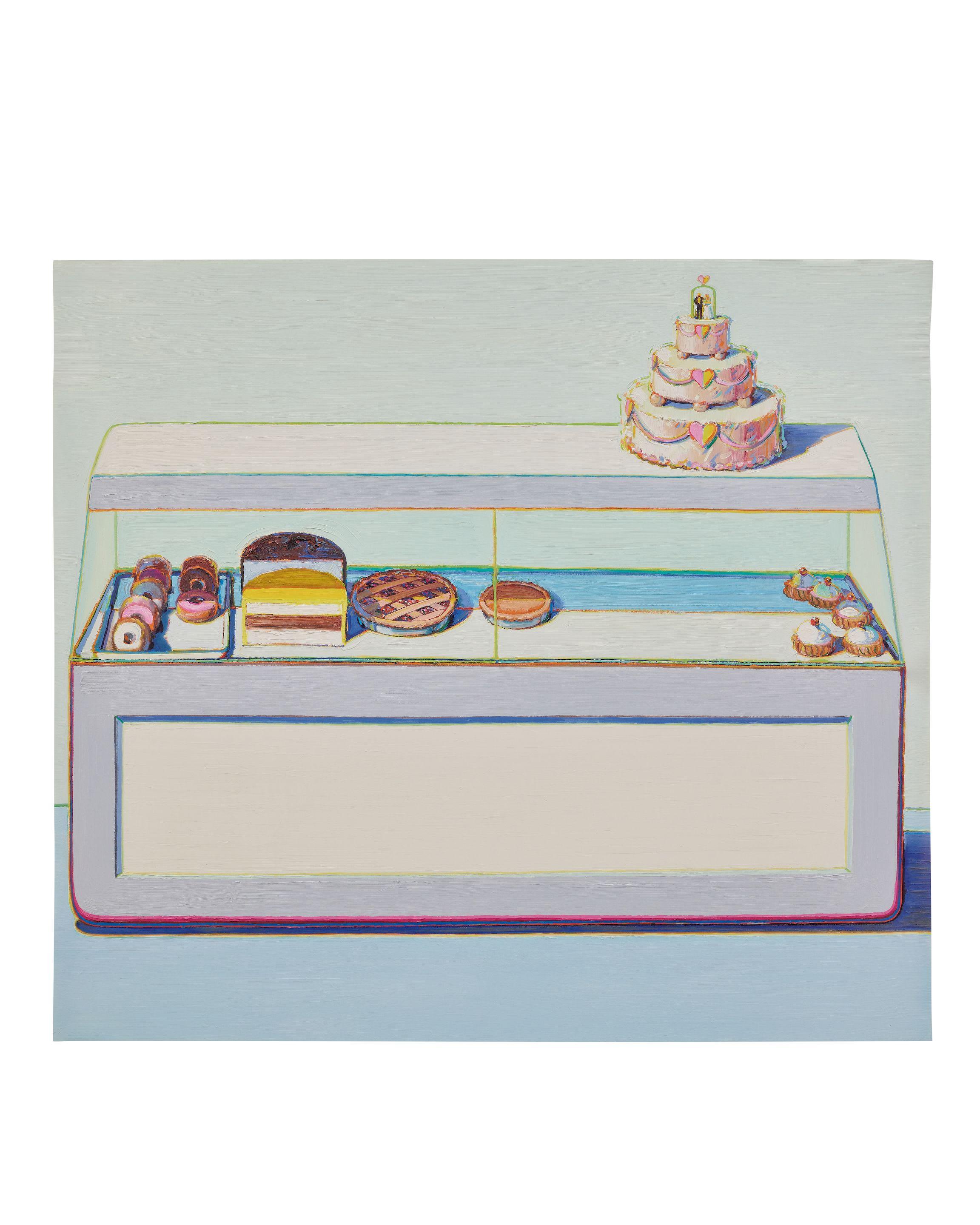 Wayne Thiebaud - Bakery Case