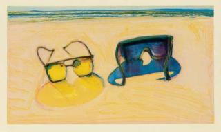 Wayne Thiebaud - Beach Glasses