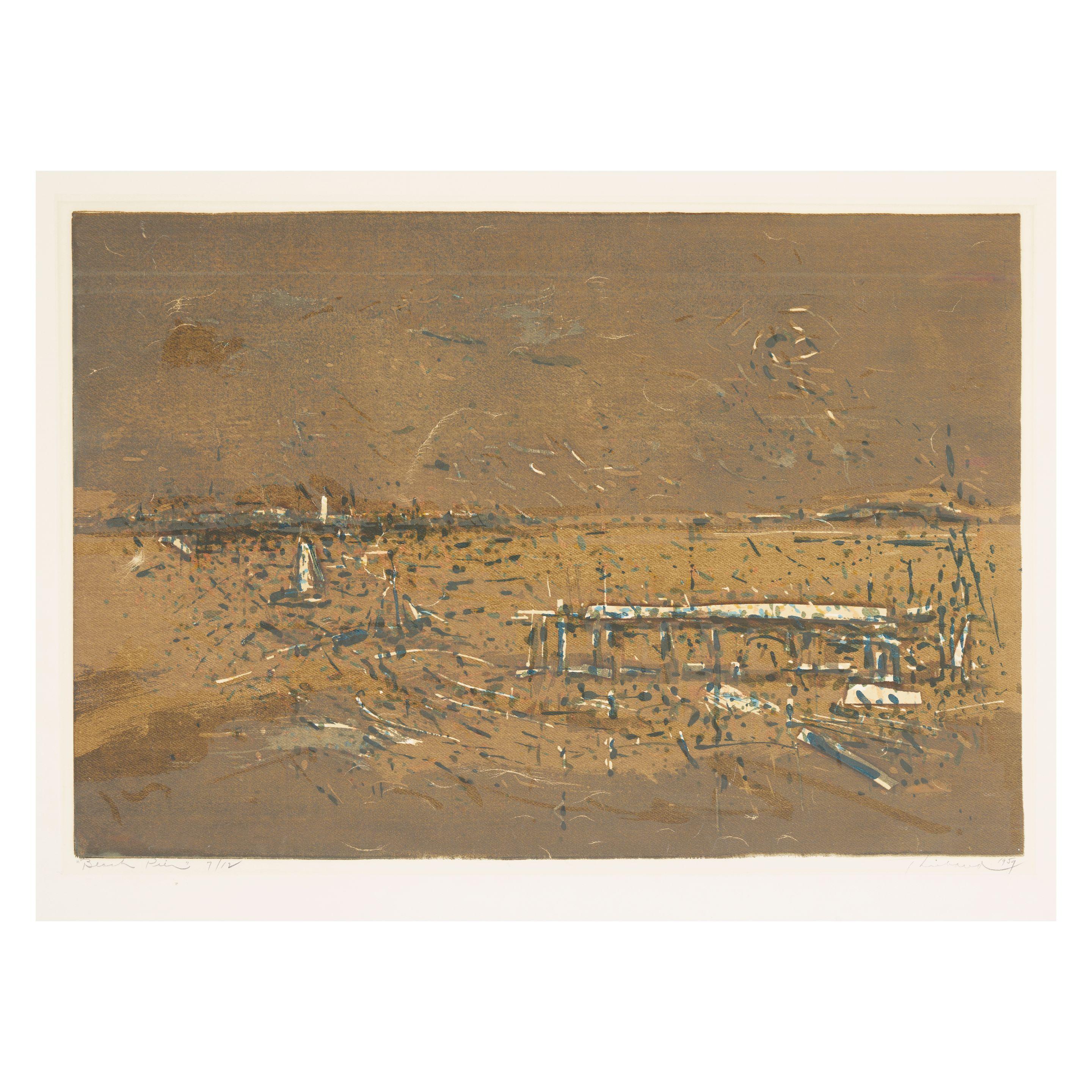 Wayne Thiebaud - Beach Pier