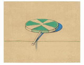 Wayne Thiebaud - Big Green Sucker