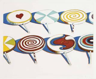 Wayne Thiebaud - Big Suckers, from  Seven Still-Lifes and a Rabbit