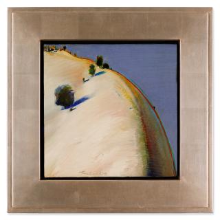 Wayne Thiebaud - Bluff with Trees