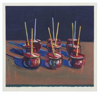 Wayne Thiebaud - Candy Apples
