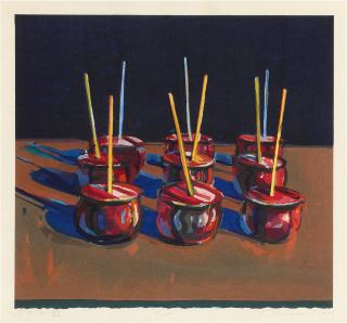 Wayne Thiebaud - Candy Apples