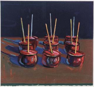 Wayne Thiebaud - Candy Apples