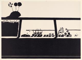 Wayne Thiebaud - Candy Counter, from \'Seven Still-Lifes and a Rabbit\'