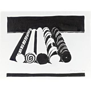 Wayne Thiebaud - Candy Rolls