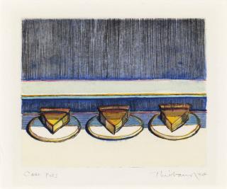 Wayne Thiebaud - Case Pies