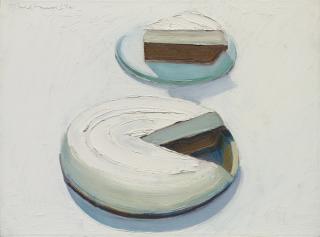 Wayne Thiebaud - Chocolate Merangue