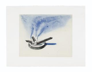 Wayne Thiebaud - Cigars, from Recent Etchings II