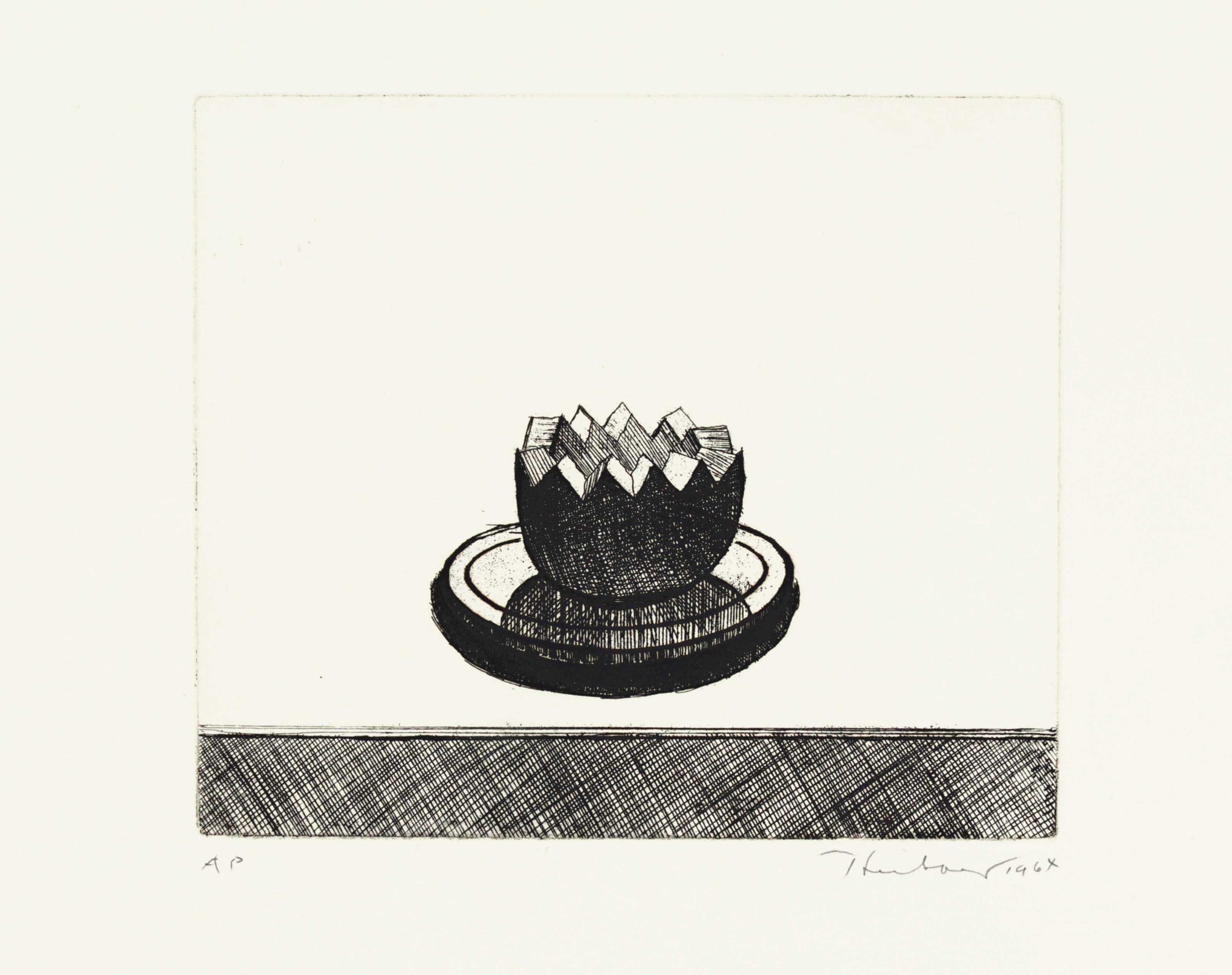 Wayne Thiebaud - Cut Melon