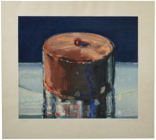 Wayne Thiebaud - Dark Cake