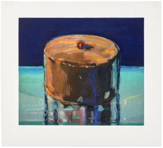 Wayne Thiebaud - Dark Cake