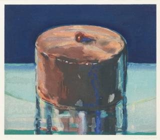 Wayne Thiebaud - Dark Cake