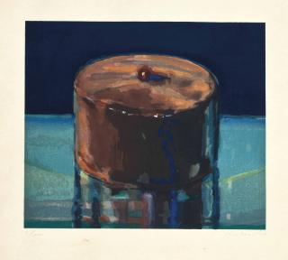 Wayne Thiebaud - Dark Cake