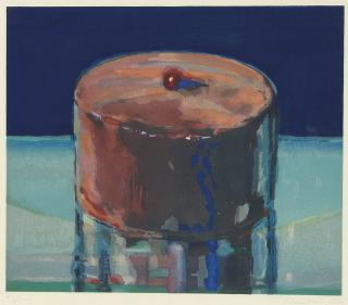 Wayne Thiebaud - Dark Cake