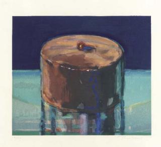 Wayne Thiebaud - Dark Cake