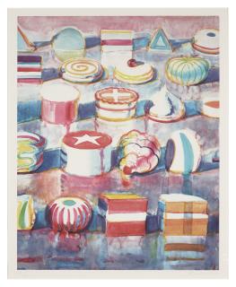 Wayne Thiebaud - Display Rows