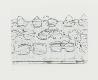 Wayne Thiebaud - Eyeglasses