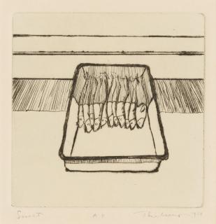 Wayne Thiebaud - Fish, from Delights