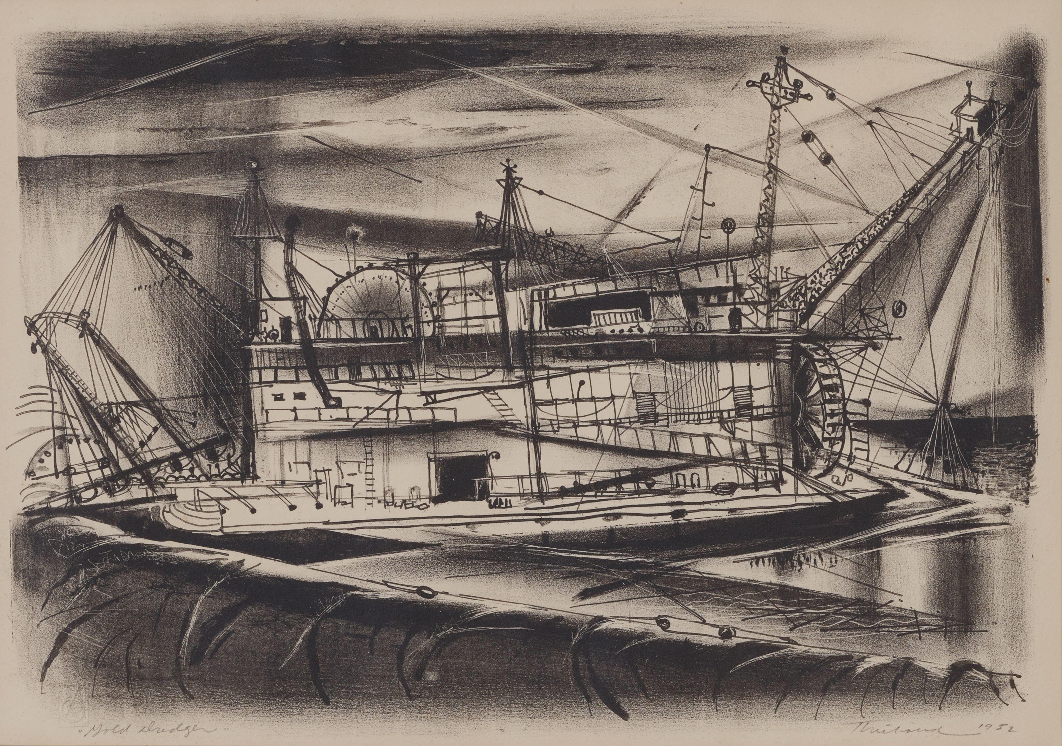 Wayne Thiebaud - Gold Dredger