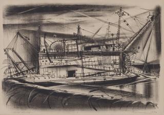 Wayne Thiebaud - Gold Dredger