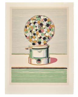 Wayne Thiebaud - Gumball Machine, from Seven Still Lifes and a Silver Landscape