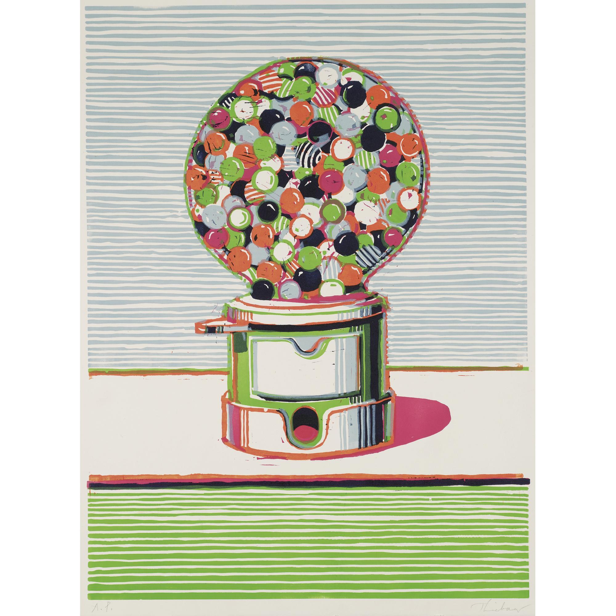 Wayne Thiebaud - Gumball Machine