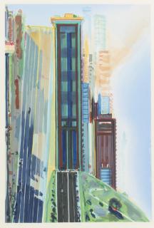 Wayne Thiebaud - Hill Street