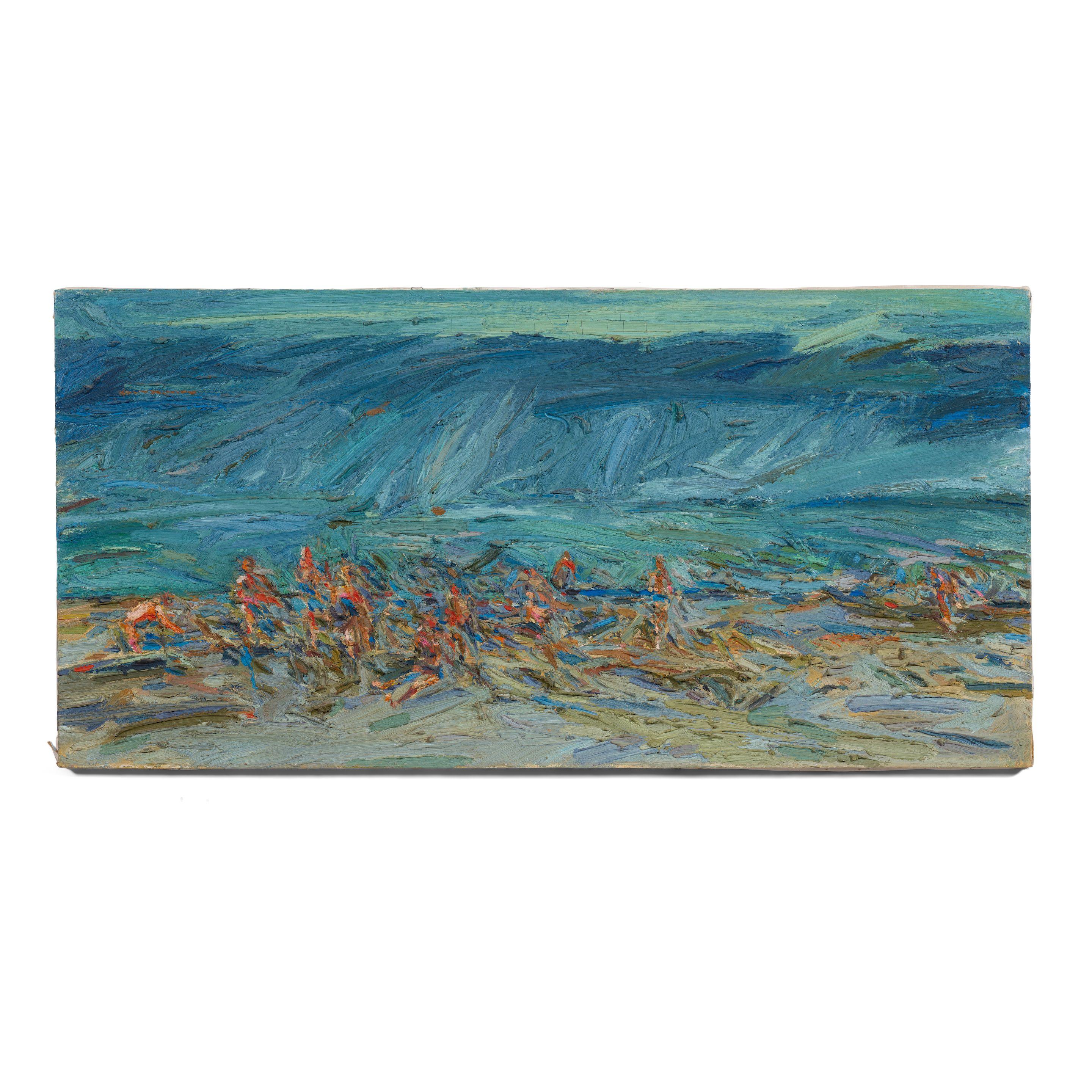 Wayne Thiebaud - Leaving Figures, 1960