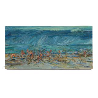 Wayne Thiebaud - Leaving Figures, 1960