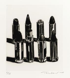 Wayne Thiebaud - Lipsticks