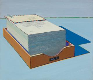 Wayne Thiebaud - Out Box #1