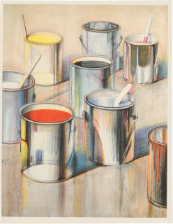 Wayne Thiebaud - Paint Cans