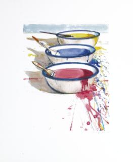 Wayne Thiebaud - Paint Pots