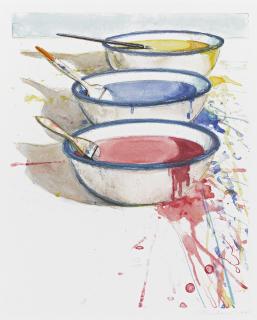 Wayne Thiebaud - Paint Pots