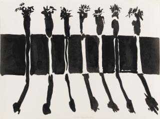 Wayne Thiebaud - Palm Trees