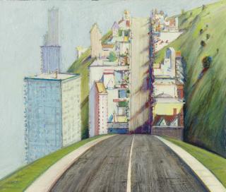 Wayne Thiebaud - Park Place Study