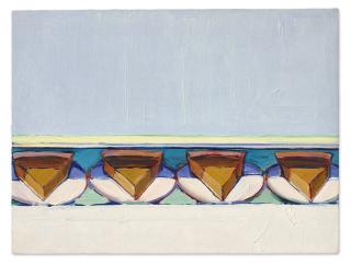 Wayne Thiebaud - Pieces of Pumpkin