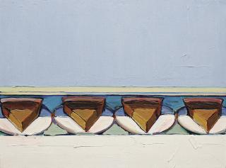 Wayne Thiebaud - Pieces of Pumpkin