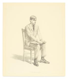 Wayne Thiebaud - Portrait Of Bill Ittman, 1966