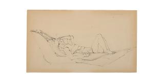 Wayne Thiebaud - Reclining Woman