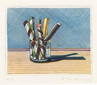 Wayne Thiebaud - Sticks in a Jar